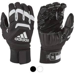 Freak MAX 2.0 Chaos Padded Lineman Adult Football Gloves, Multiple Styles and Sizes(Max 2.0 Black)