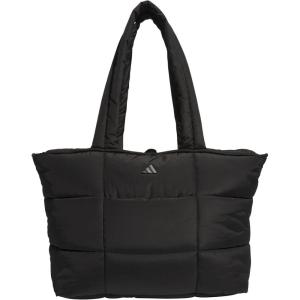 adidas All Me Quilted Puffer Tote Bag for Women(Black)