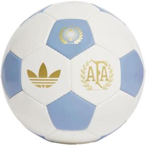 adidas Argentina 50 Years Soccer Ball – Commemorative Edition Size 5 Soccer Ball Hand-Stitched with Special Heritage-Inspired Badge, Inflation Required