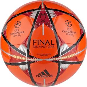 adidas Capitano Soccer Ball(Scarlet/Black/Solar Gold)