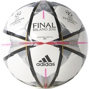 adidas Capitano Soccer Ball(White/Black/Silver Metallic/Mini)