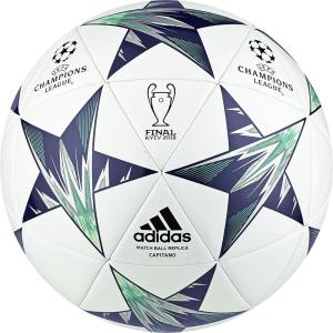 adidas Capitano Soccer Ball(White/Blue)