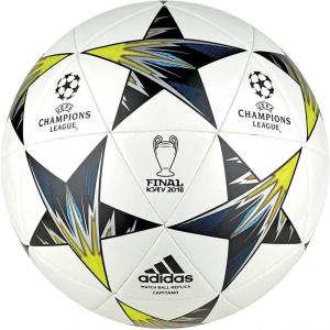 adidas Capitano Soccer Ball(White/Yellow/Blue)