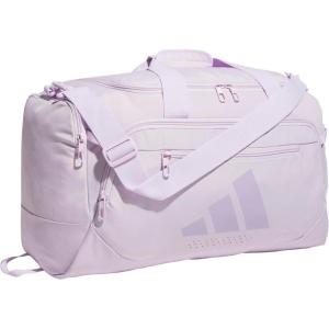 adidas Defender 5.0 Duffel Bag – Durable for Sports, Gym & Travel(Ice Lavender/Powder Plum Purple)
