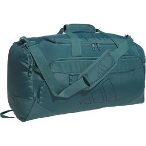 adidas Defender 5.0 Duffel Bag – Durable for Sports, Gym & Travel(Preloved Teal Green/Black)
