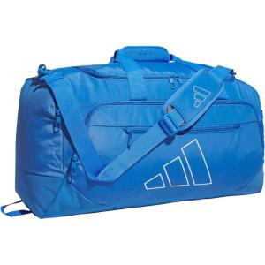 adidas Defender 5.0 Duffel Bag – Durable for Sports, Gym & Travel(Ray Blue/White)
