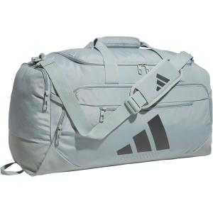 adidas Defender 5.0 Duffel Bag – Durable for Sports, Gym & Travel(Wonder Sage Green/Grey Six)