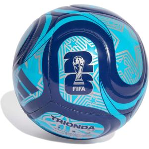 adidas FIFA World Cup 26™ Trionda Soccer Ball(Night Indigo/Semi Pink Glow/Silver Metallic/Club)