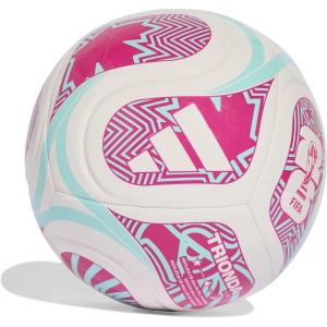 adidas FIFA World Cup 26™ Trionda Soccer Ball(White/Flash Aqua/Shock Pink/Club)