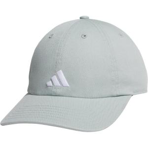 adidas Kid’s Baseball Cap for Boys and Girls – Youth Washed Cotton Adjustable Hat – Ultimate Saturday(Wonder Sage Green/White)