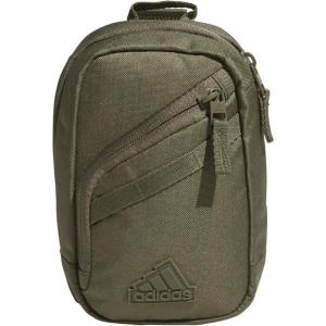 adidas Prime Mini Sling Crossbody Bag, Small Size for Festivals and Travel, Black, OSFA(Olive Strata Green)