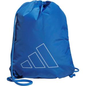 adidas Ready Sackpack – Drawstring Backpack Lightweight Small Gym Bag, Black/Gold Metallic/1.0, One Size(Ray Blue/Crystal Sky Blue)