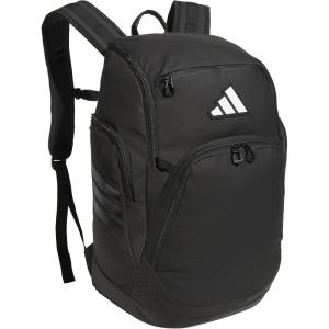 adidas Select Basketball Backpack for Men and Women, Premium Sports Bag, Black/Pure Teal Green, One Size(Black)