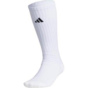 adidas Select Basketball Slouch Fit Crew Socks (1-Pair)(White/Black/Clear Onix Grey)