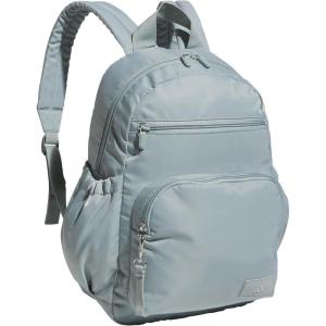 adidas Small Backpack for Women – Weekender Lightweight Bag with Laptop Sleeve, Metal Grey, One Size(2.0 Wonder Sage Green)
