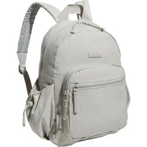 adidas Small Backpack for Women – Weekender Lightweight Bag with Laptop Sleeve, Metal Grey, One Size(Metal Grey)
