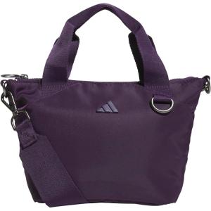 adidas Small Tote Mini Bag for Women and Men(Premium/Aurora Plum Purple)