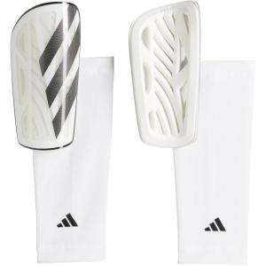 adidas Tiro League Shinguard(White/Black/Silver Metallic)
