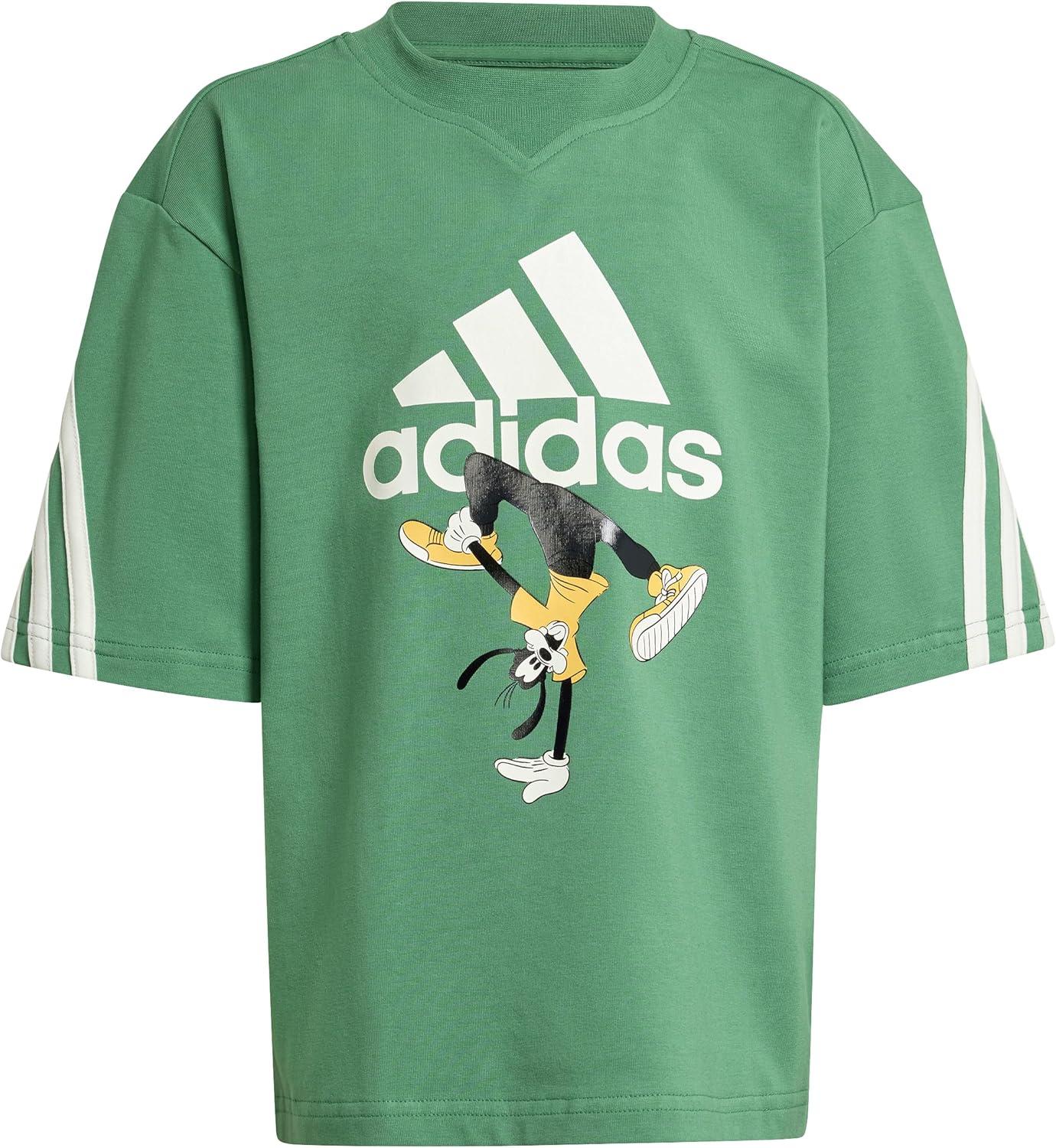 imageAdidas Boys Disney Mickey Mouse TShirtPreloved GreenOff White