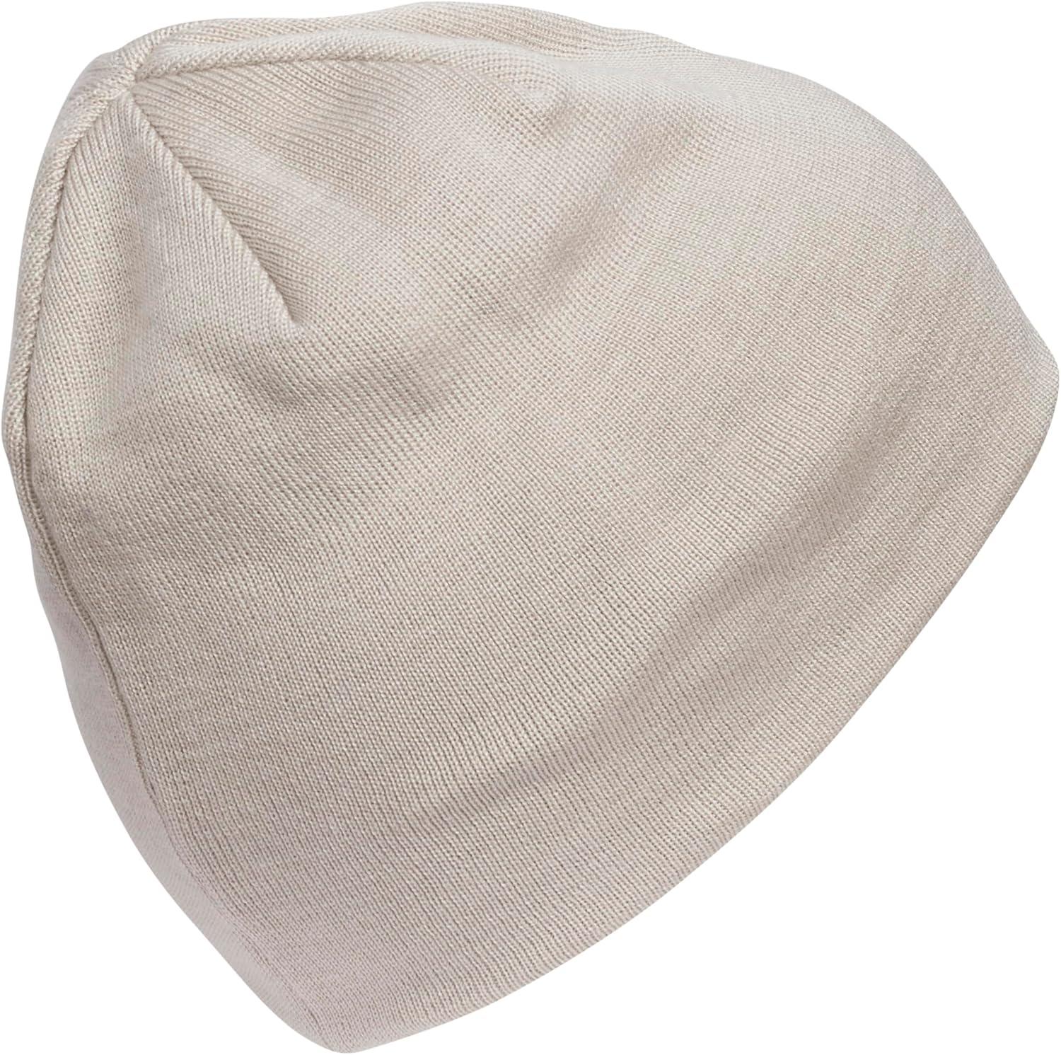 imageAdidas Mens Reversible Skully Beanie Standard Fit Winter Hat Skull CapGreyWonder AluminaSkully