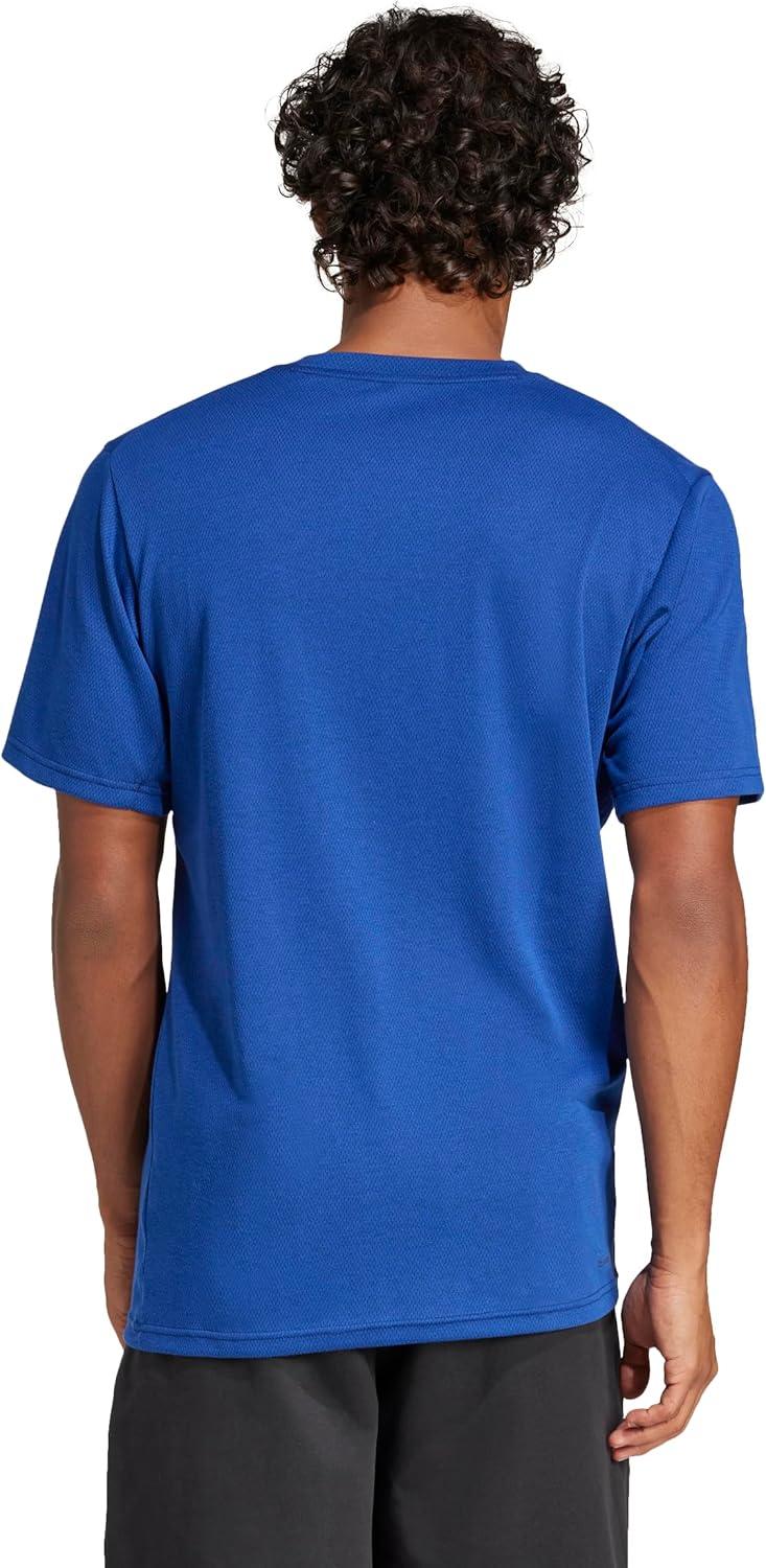 imageAdidas Mens Train Essentials Feelready Novelty TShirtDark Blue