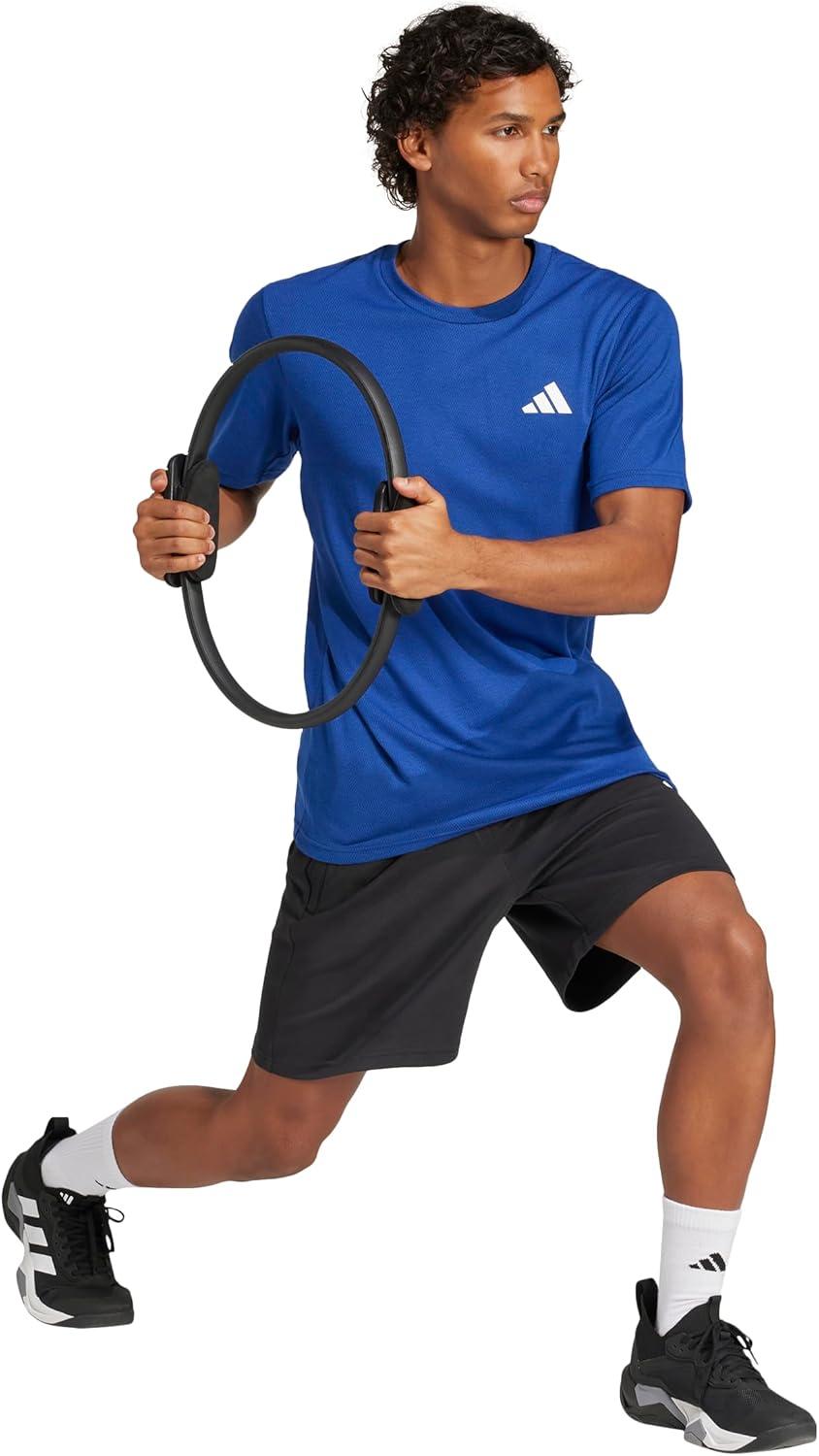 imageAdidas Mens Train Essentials Feelready Novelty TShirtDark Blue