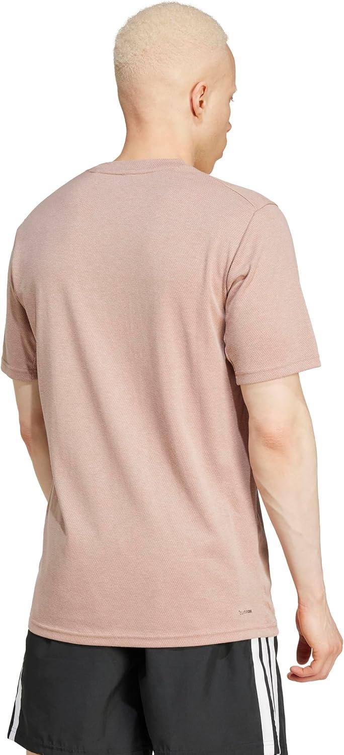 imageAdidas Mens Train Essentials Feelready Novelty TShirtWarm Clay