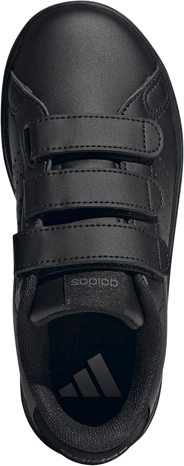 imageAdidas UnisexChild Advantage Base 20 Hook ampamp LoopCore BlackCore BlackGrey