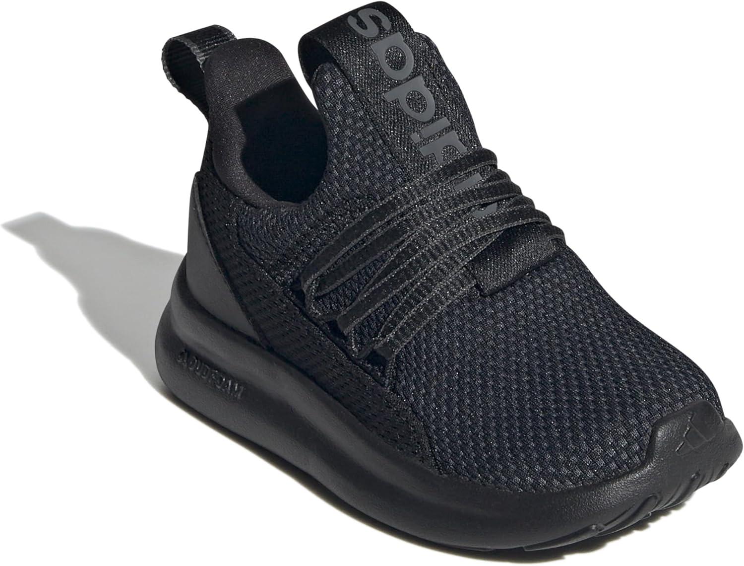 imageAdidas UnisexChild Lite Racer Adapt 70 SneakerBlackBlackBlack