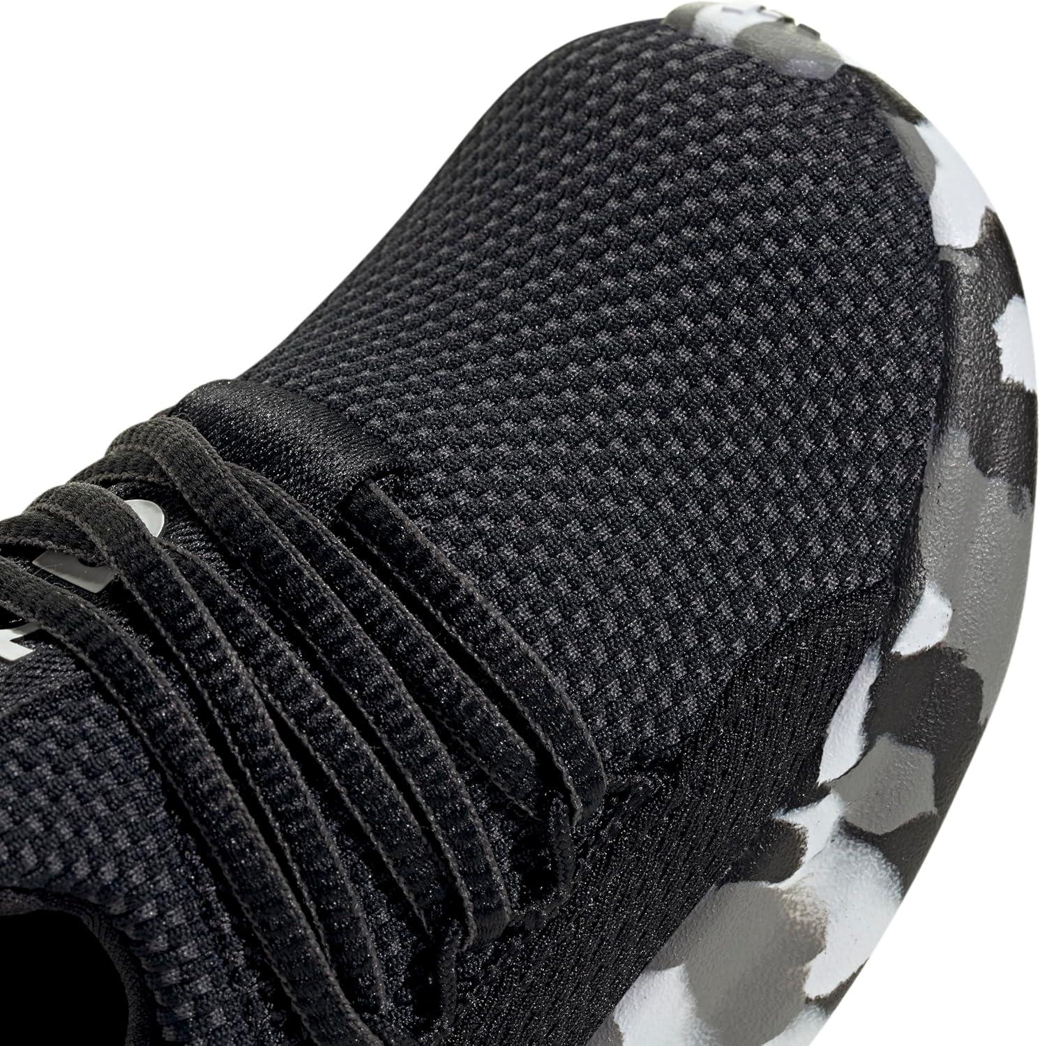 imageAdidas UnisexChild Lite Racer Adapt 70 SneakerBlackBlackCamo Grey