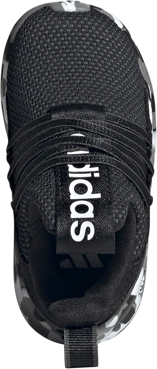 imageAdidas UnisexChild Lite Racer Adapt 70 SneakerBlackBlackCamo Grey