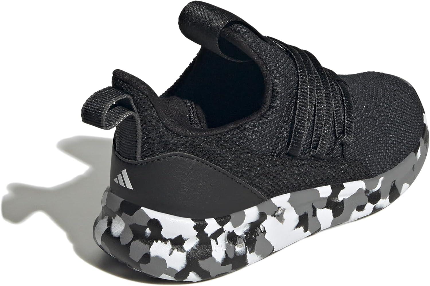 imageAdidas UnisexChild Lite Racer Adapt 70 SneakerBlackBlackGrey