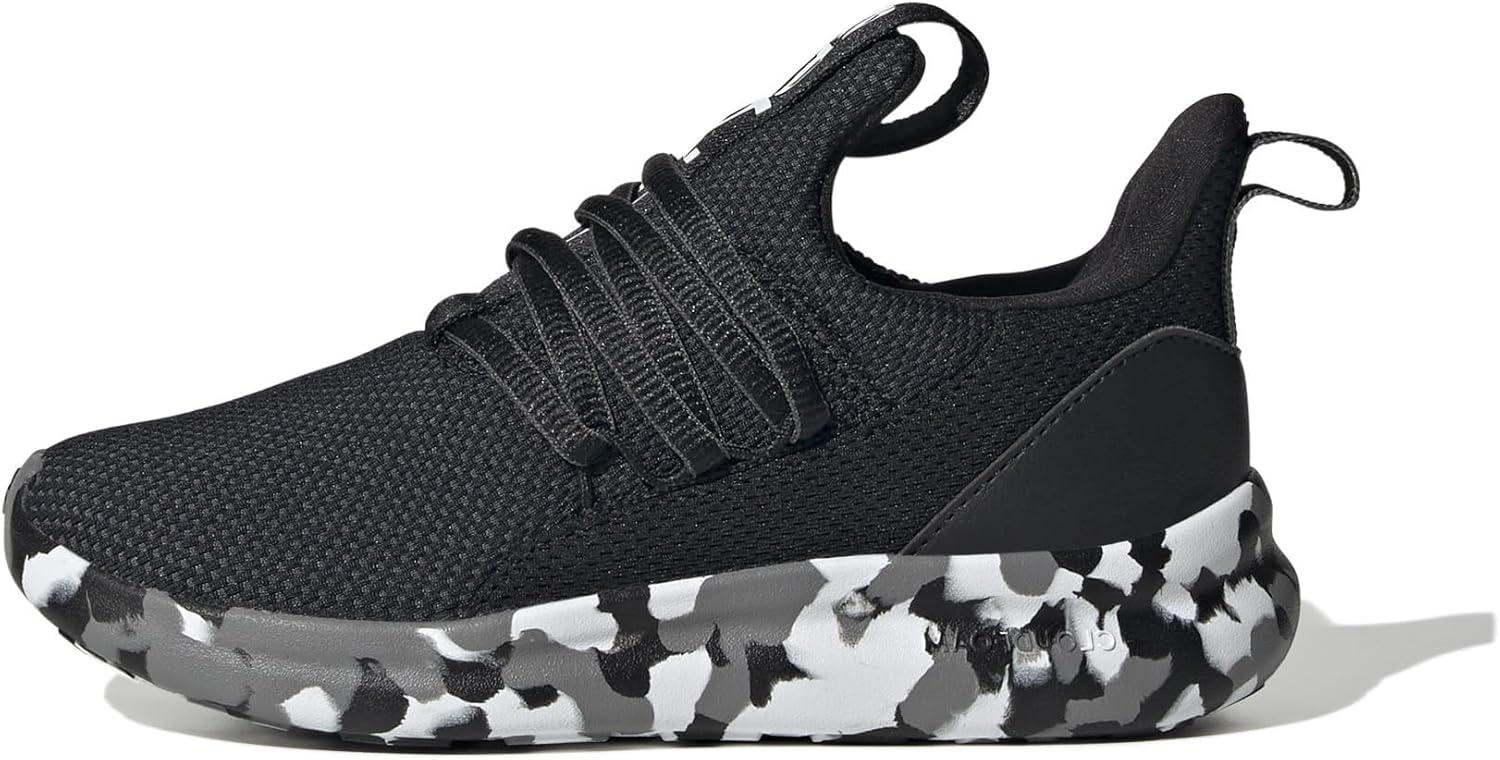 imageAdidas UnisexChild Lite Racer Adapt 70 SneakerBlackBlackGrey