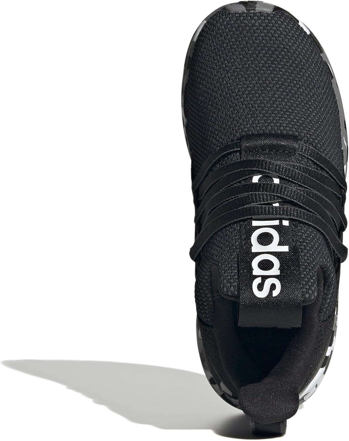 imageAdidas UnisexChild Lite Racer Adapt 70 SneakerBlackBlackGrey