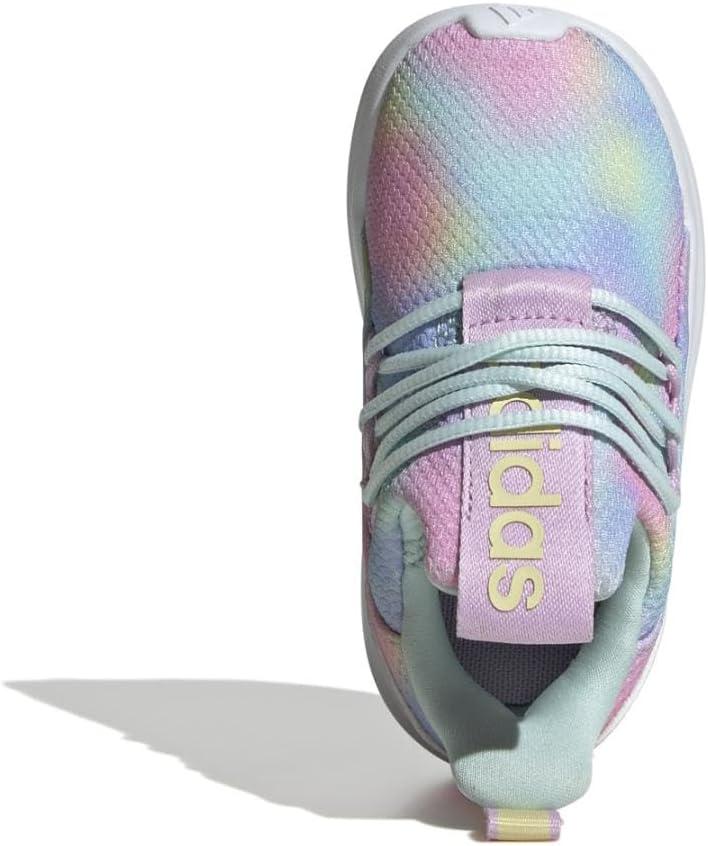 imageAdidas UnisexChild Lite Racer Adapt 70 SneakerBliss LilacHalo MintPowder Yellow