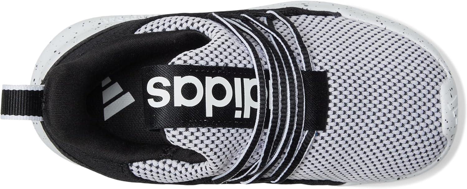 imageAdidas UnisexChild Lite Racer Adapt 70 SneakerWhiteBlackBlack