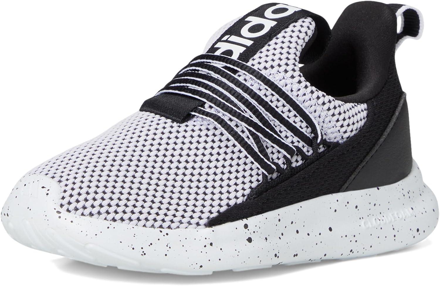 imageAdidas UnisexChild Lite Racer Adapt 70 SneakerWhiteBlackBlack