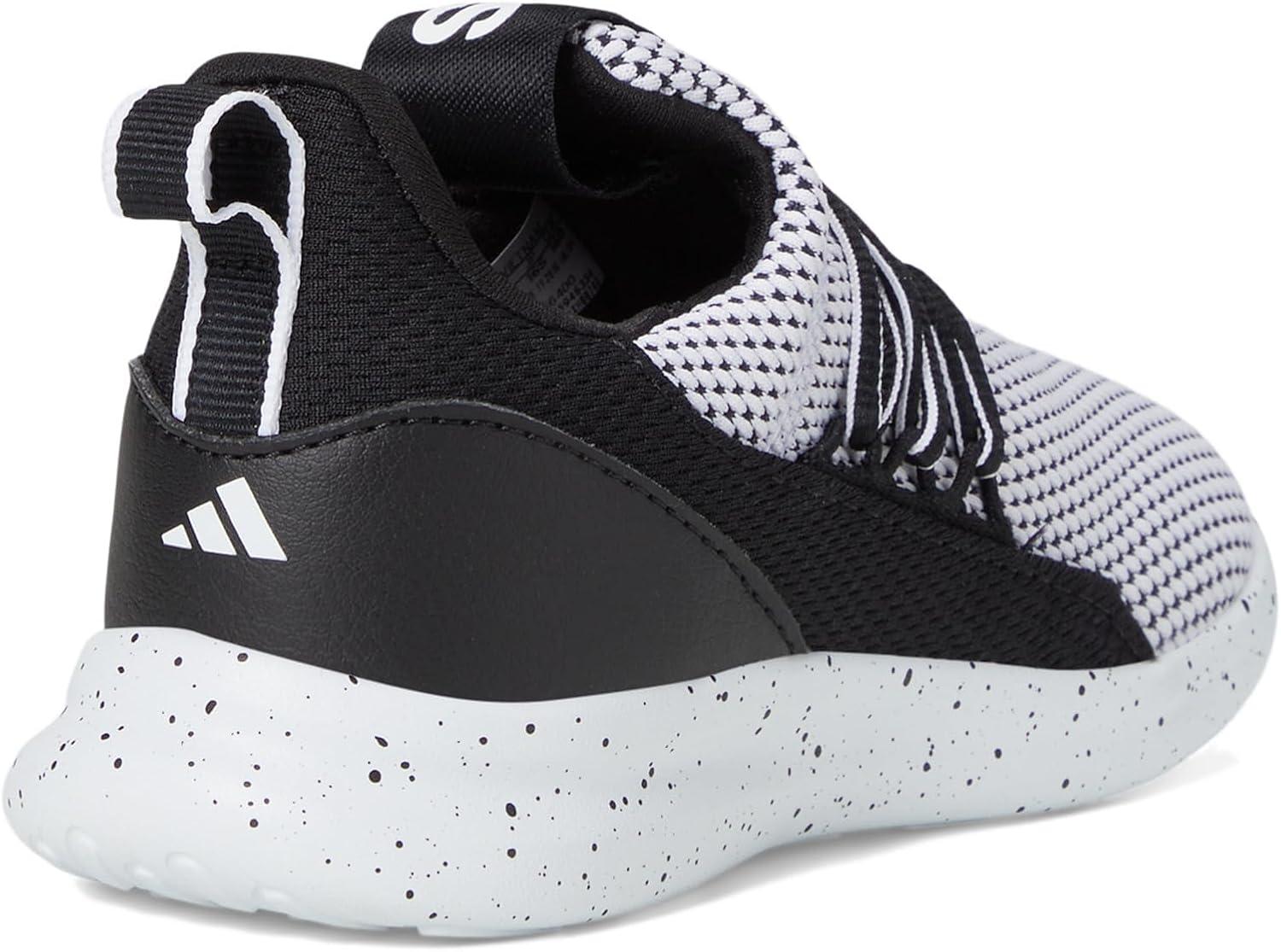 imageAdidas UnisexChild Lite Racer Adapt 70 SneakerWhiteBlackBlack