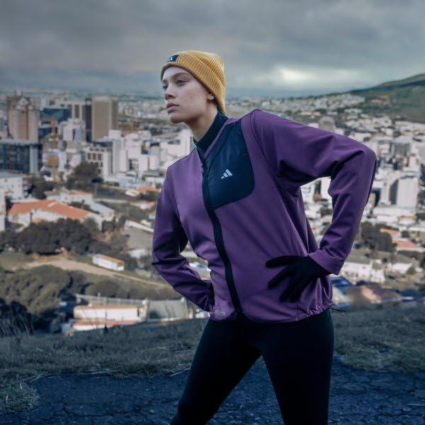 imageAdidas Womens Beanie Lifestyle Standard Fit Winter Knit HatAurora Plum PurpleBlack