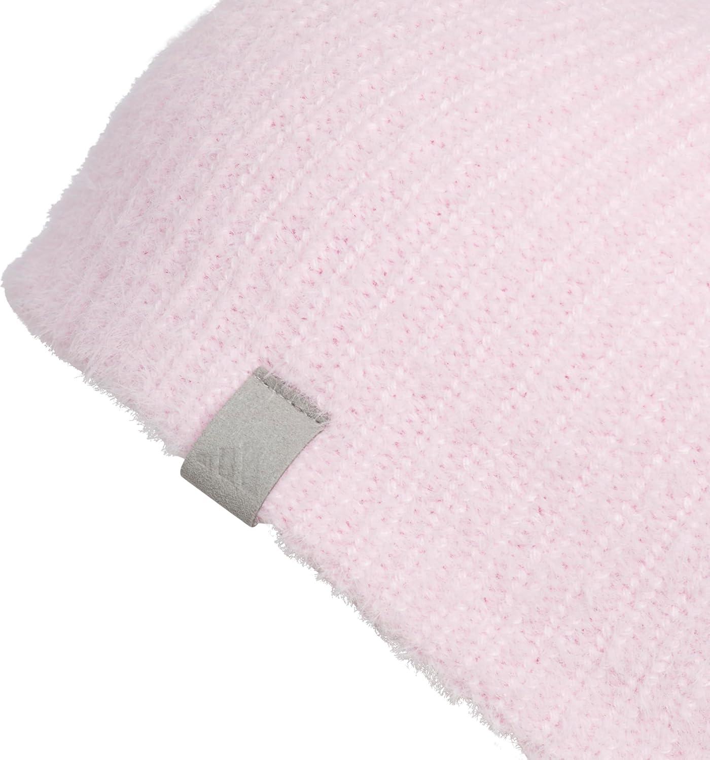 imageAdidas Womens Beanie Lifestyle Standard Fit Winter Knit HatClear PinkMgh Solid Grey