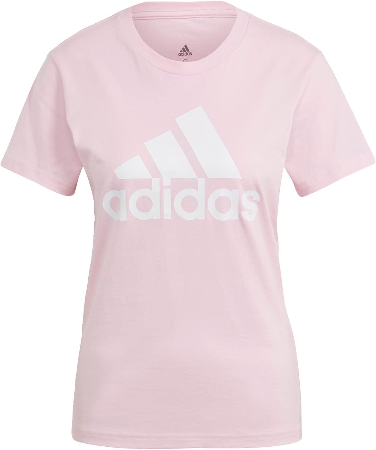 imageAdidas Womens Essentials Logo TeeClear PinkWhite