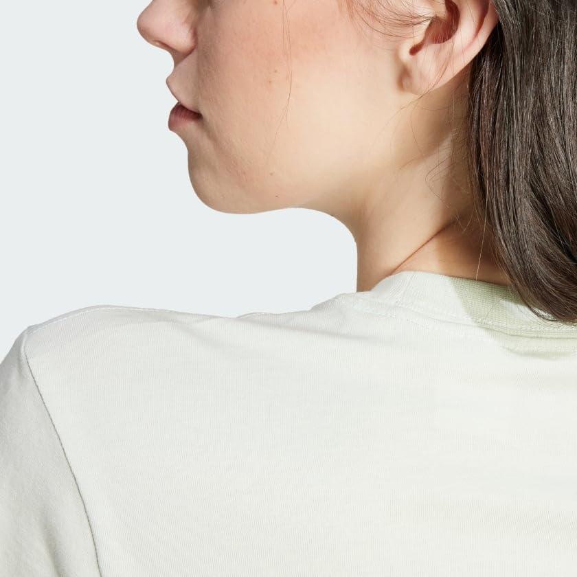 imageAdidas Womens Essentials Logo TeeLinen Green