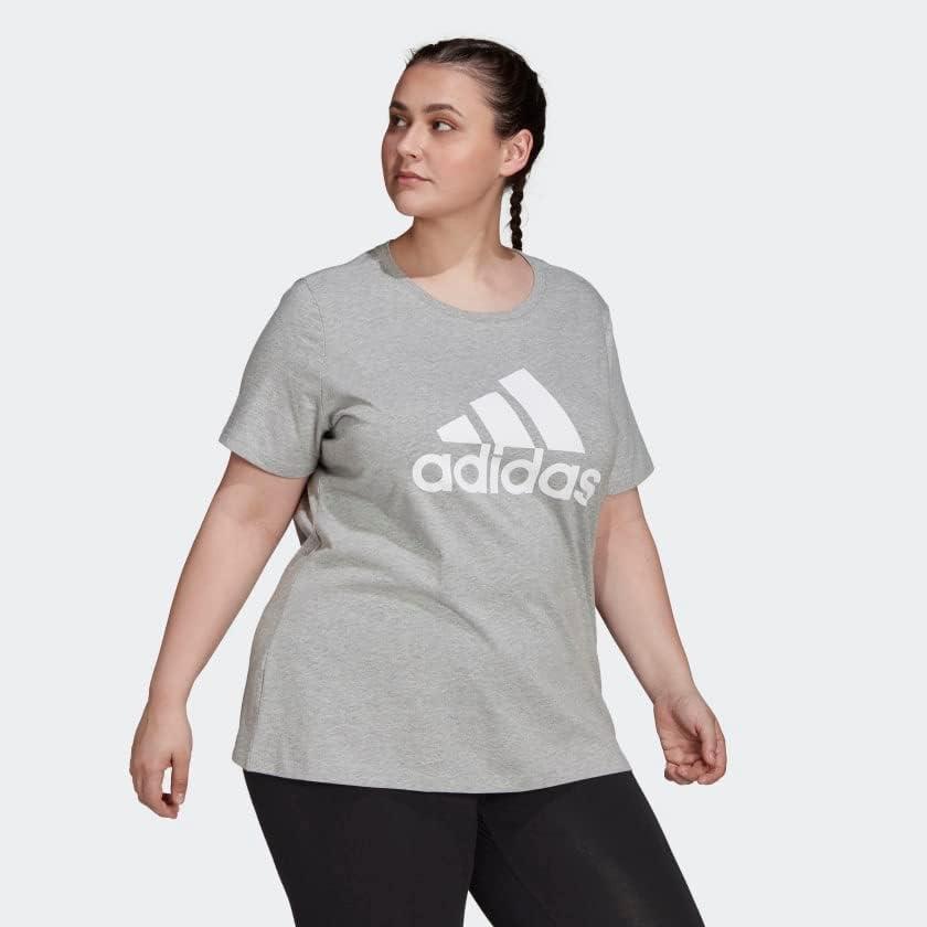 imageAdidas Womens Essentials Logo TeeMedium Grey Heather White