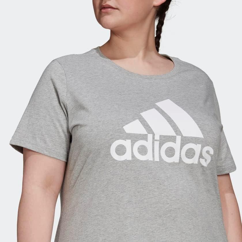 imageAdidas Womens Essentials Logo TeeMedium Grey HeatherWhite