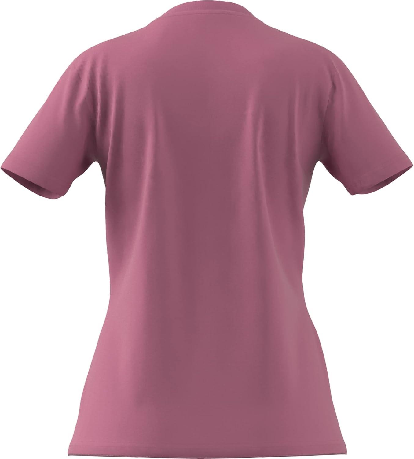 imageAdidas Womens Essentials Logo TeeRose ToneWhite