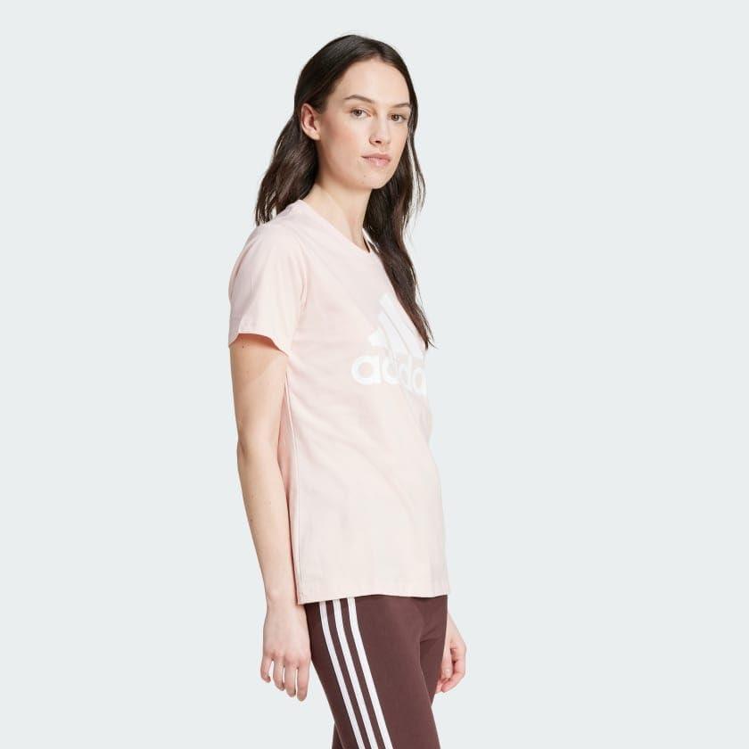 imageAdidas Womens Essentials Logo TeeSandy Pink