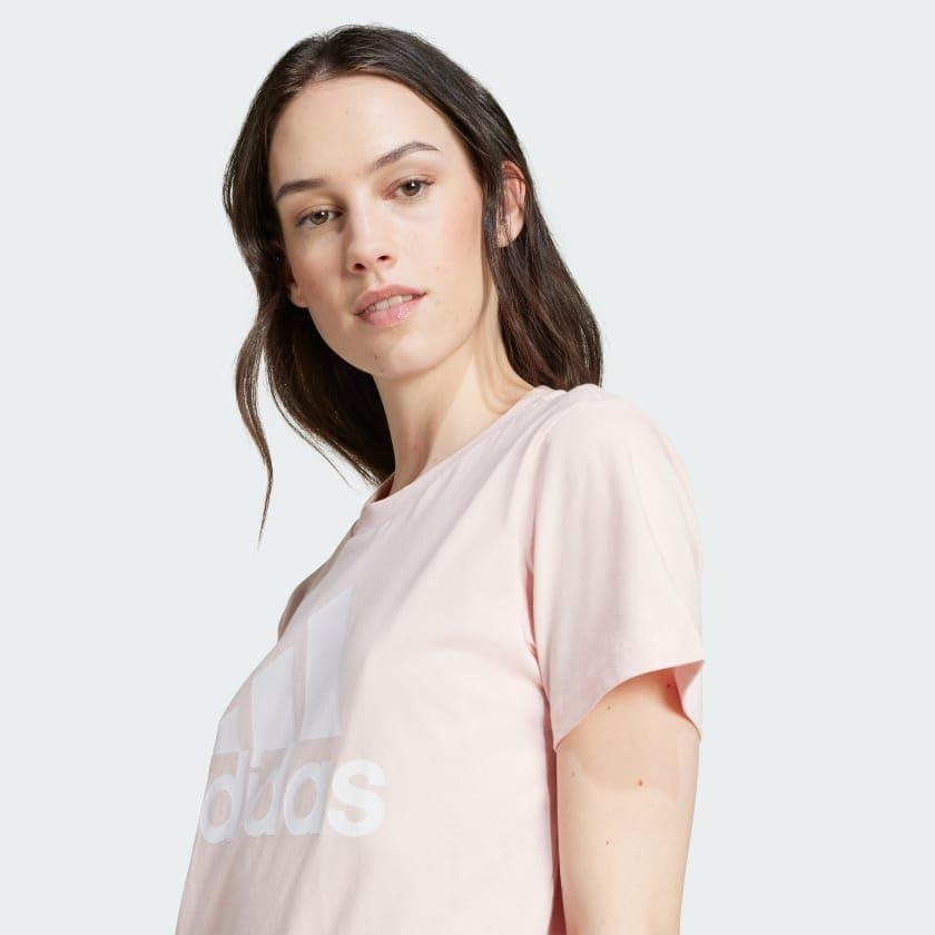 imageAdidas Womens Essentials Logo TeeSandy Pink