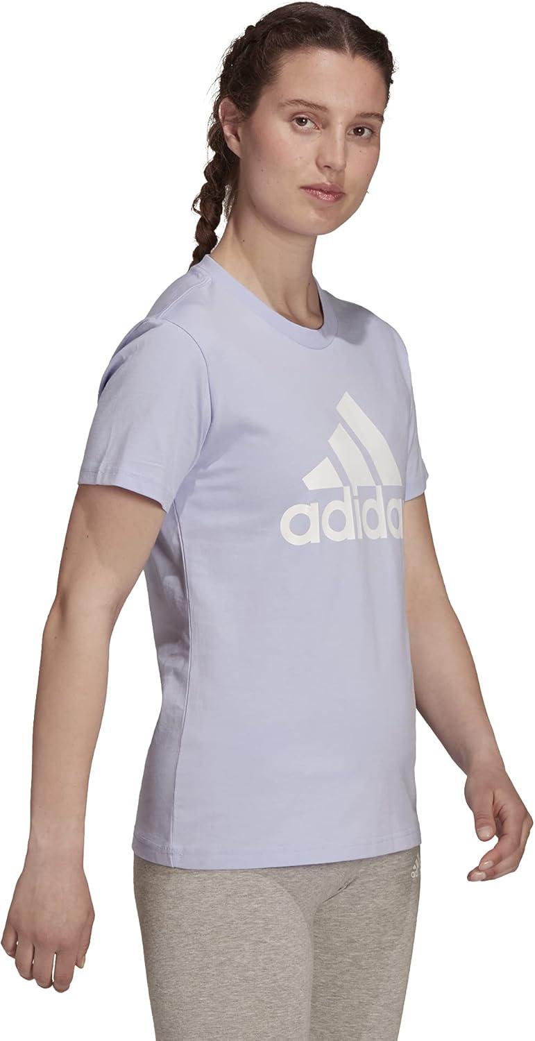 imageAdidas Womens Essentials Logo TeeViolet ToneWhite
