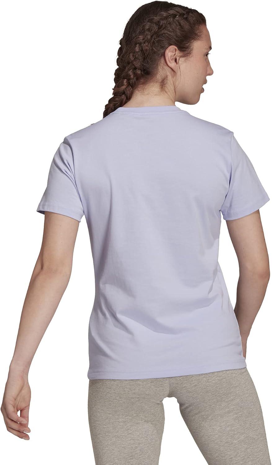 imageAdidas Womens Essentials Logo TeeViolet ToneWhite