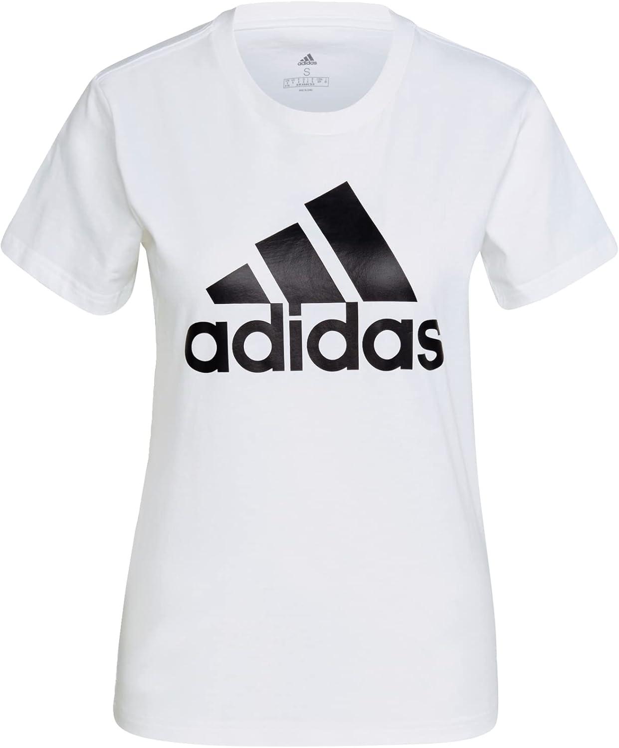 imageAdidas Womens Essentials Logo TeeWhiteBlack